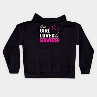 This Girl Loves Her SCHWEIZER Kids Hoodie